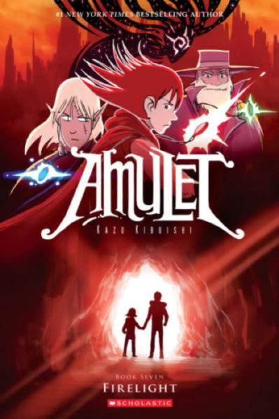 Cover for the first book of Amulet the graphic novel series.